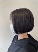 切りっぱなしボブ
