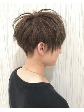 ヘアテリア リュウ 大塚(hair teria ryu) 刈り上げ束感マッシュショート