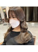 10代 20代 韓国ヘア ヨシンモリ 透明感 艶感