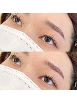 サロンナビ(Salon Navi) アイブロウスタイリング+まつげパーマ