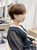 Lond.海気　ハンサムショート　ニュアンスパーマ