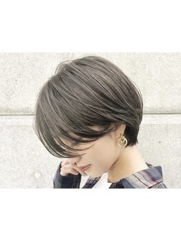 《品のある大人ショートならお任せ下さい＊》お顔周りの似合わせカットで360度美シルエットに…☆