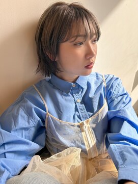 サラビューティーサイト 志免店(SARA Beauty Sight) 【志免】ミルクティーベージュ/ボブ☆山之内