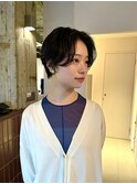 大人ショート/前髪なし