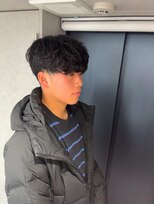 テクト バイアッシュ 吉祥寺店(Tect by Ash) 無造作ラフシャドウパーマ刈り上げツーブロック