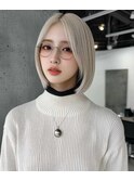 似合わせカットメルティカラー着物フェミニンロング