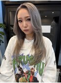 韓国ヘア/レイヤースタイル/レイヤーカット/グレージュ/20代人気