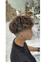 ハーツヘアーズ 五日市店(HEARTS hair's)&nbsp;スパイラルパーマ/特殊パーマ／ツーブロック／縦落ちツイスト