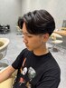 【MEN‘S】カット＋ニュアンスパーマ＋marbb￥9350