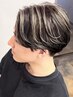 メンズカット＋ハイライト  ￥17000
