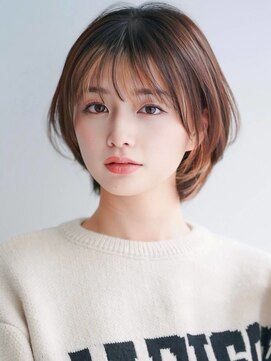 アグヘアージンズ 野々市2号店(Agu hair zings) 《Agu hair》小顔似合わせメルティショート×numberA.ヘアバター