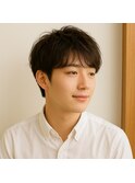 柔らかマッシュメンズショート　20代 30代 40代 50代 60代メンズ