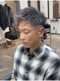 ジェットモヒカン シルバーカラー メッシュ