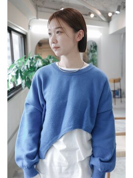 フェイヴィーズ(FavyS) ナチュラルな丸みのある切りっぱなし ミニボブ