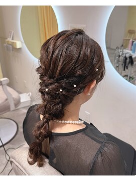 編みおろし/心斎橋ヘアセット