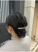 シニヨンヘア