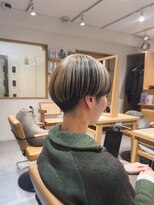 クラップス 上大岡(CLAPS)&nbsp;コンパクトマッシュ 刈り上げ アンブレラカラー 20代30代