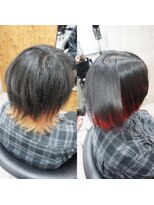 ヘアテリア リュウ 大塚(hair teria ryu) 縮毛矯正/髪質改善縮毛矯正/前髪縮毛矯正/表面ハーフ矯正