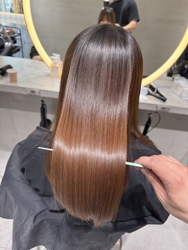 ロンドウル 熊本(Lond ulu) ダークアッシュ/着物ヘア/髪質改善/似合わせカット/大人ガーリー