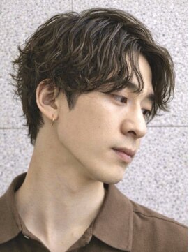 メンズフィール 心斎橋(MEN'S FEEL) MEN’S HAIR/サーフカール/刈り上げセンターパート/心斎橋