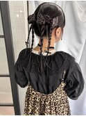 結婚式ヘアセット