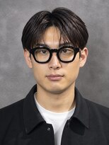 アウル 心斎橋(owl)&nbsp;韓国風コンマバング×ダウンパーマ×曲がる縮毛矯正×men's髪型