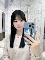 エトワ 新宿店(ETOWA) 【前髪】似合わせアイドル風顔周りカット