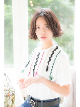 リトル 心斎橋(little) 手ぐしでマニッシュエアリーボブ