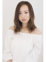 ハナブサ 藤江店(HANABUSA) ラフさが今ぽい☆小顔セミディ☆グレージュ