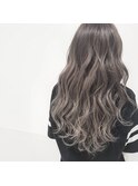 ミルクティーグレージュ×グラデーション