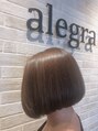 アレグラ(alegra)&nbsp;ワンレンボブ