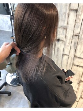 ヘアスタジオニコ(hair studio nico...) インナーパープルシルバー★