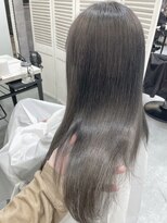ルーブ トウキョウ(Loob. TOKYO)&nbsp;ハイ透明感☆スモーキーグレージュ【池袋.髪質改善.ヘアカラー】