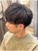ツーブロックショート<理容室>/京成上野/御徒町/上野]