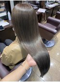 【ZEST立川 橋本姫奈】髪質改善トリートメント×大人ベージュ