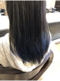 インナーブルーグレーストレート長谷川ひろし