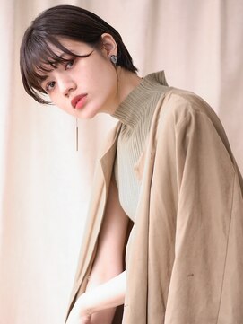 アルウ(Aru) 簡単オイルスタイリングの耳かけショート