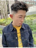 【Lond GULLMANHide】MEN'S HAIR/ハイライト/パーマ/フェード