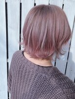 ヘアーサロン トランク(TRUNK) ハイトーンブリーチ　ピンク系