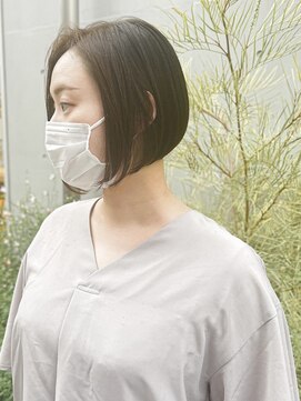 ブランロール 中目黒店(Blanl'or) 大人ガーリー/ダークアッシュ/似合わせカット/レイヤーカット