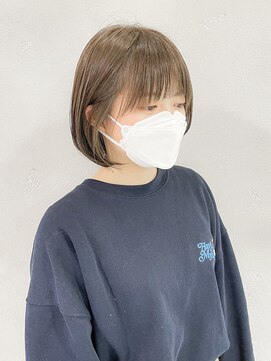 ハルキ ミナト ジャパン オオサカ(HARUKI MINATO japan OSAKA) 内巻きボブ 20代30代40代ヘア 小顔 大阪ボブ 梅田