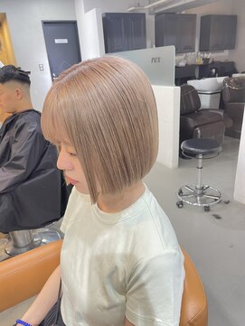 レックス 中野(rex) ミニボブ　ミルクティーベージュ