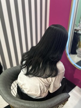 ルフレ 新宿本店1st(Reflet) プルエクステ/ダイヤモンド/付けたままカラー