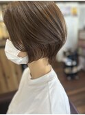 上品大人ショートヘア