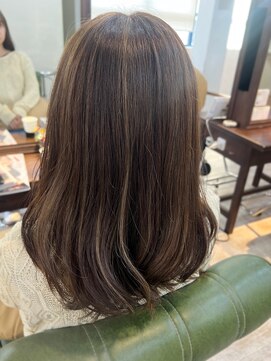 マリアバイアフロート(Maria by AFLOAT) 【山田】ハイライト外国人風透明感アッシュベージュ