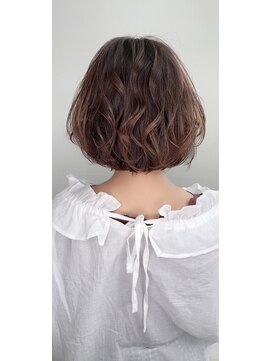 ニスル 上尾店(NISURU) 【デュアプレ】ふわボブ 似合わせカット/髪質改善