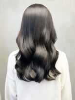 モッズヘアー 足利(mod's hair) グレーベージュカラーダークアッシュベージュくすみカラー暗髪