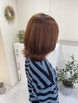 ウニ(uni)&nbsp;◯ブリーチなしオレンジブラウン