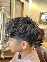 銀座マツナガ 神田店&nbsp;メンズパーマ爽やかビジネス人気パーマ