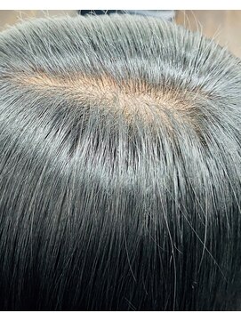 レイディバードカラー 深谷稲荷町店 根元の白髪染め（リタッチ）